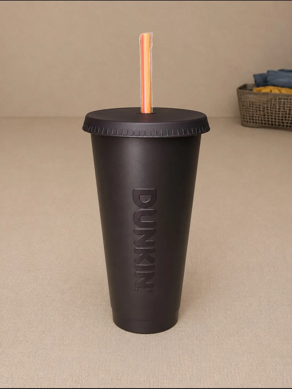 Dunkin x PARKE Limited Edition Black Reusable Tumbler Cup | First 25 Giveaway |
